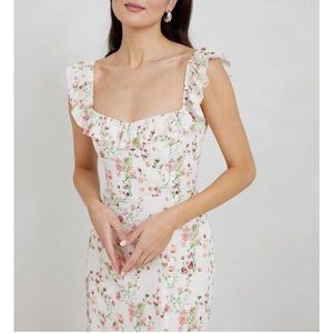 Park and fifth floral midi dress